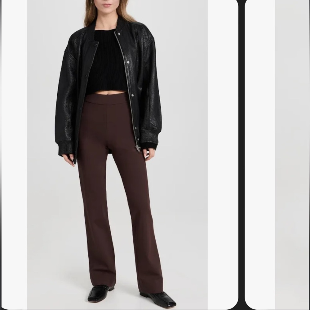 Rag & Bone Irina Ponte Pant in Brown- new never worn